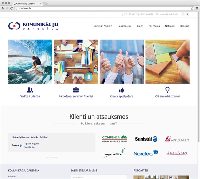 Komunikāciju Darbnīca, 1. attēls
