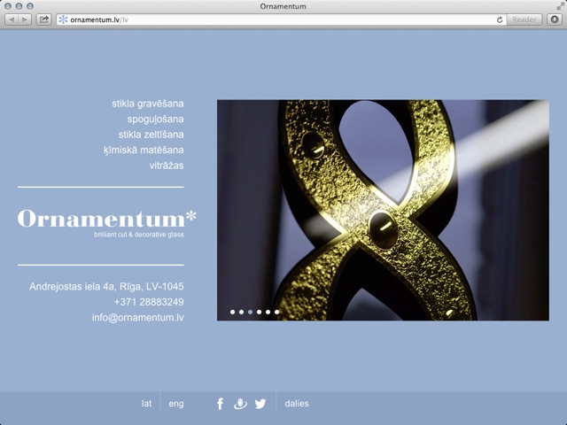 Ornamentum, 1. attēls